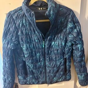 Under Armour Cold-gear Women’s Blue Fitted Puffer